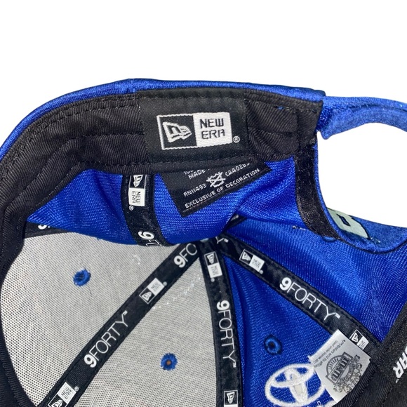 New Era Kyle Busch Joe Gibbs Racing Snickers 18 Toyota NASCAR Hat Motorsport - Picture 6 of 7